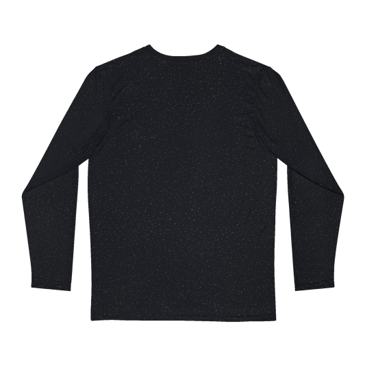 Long Awaited Journey long sleeve shirt featuring the Long Awaited Journey album artwork by Alon Mor, back view.